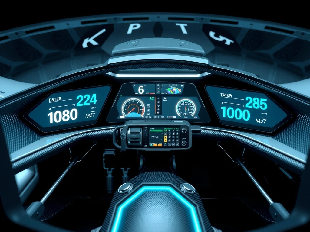 Neon Drift UI Design